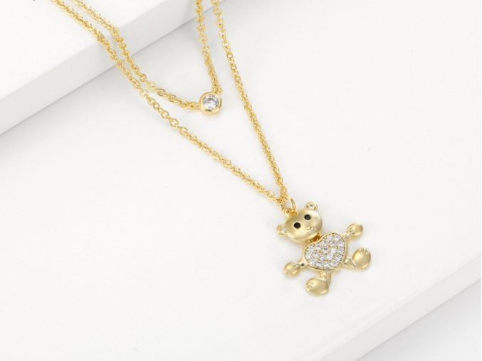 Bear Love Necklace