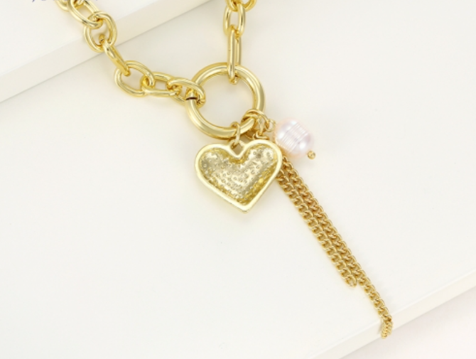 Tender Touch Heart Necklace